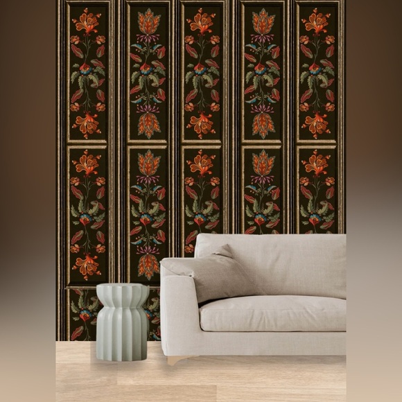 Anthropologie x Mind The Gap Tyrolean Panel Black NEW - Picture 1 of 14